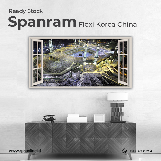 Cetak Spanram Ready Stock